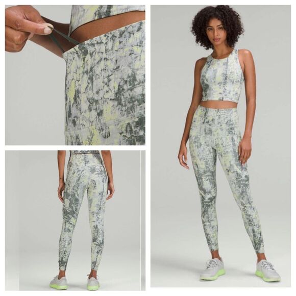 Lululemon Wunder Train High-Rise Tight  25"
Cinder Grain Smoked Spruce Multi - Picture 1 of 15